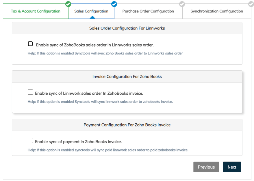Module 2 - Sales configuration