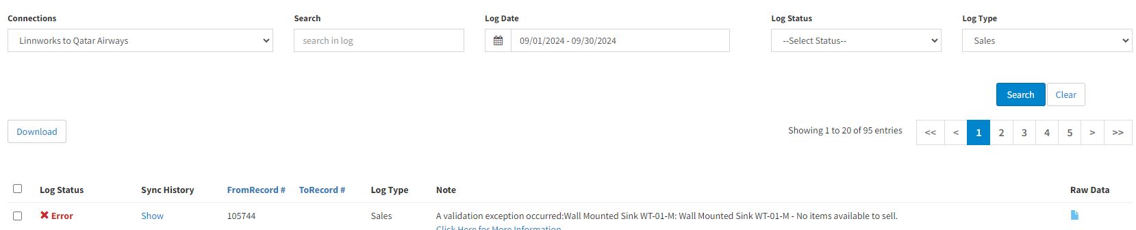 SyncTools inventory item management software for automated tracking, categorization, and seamless accounting integration