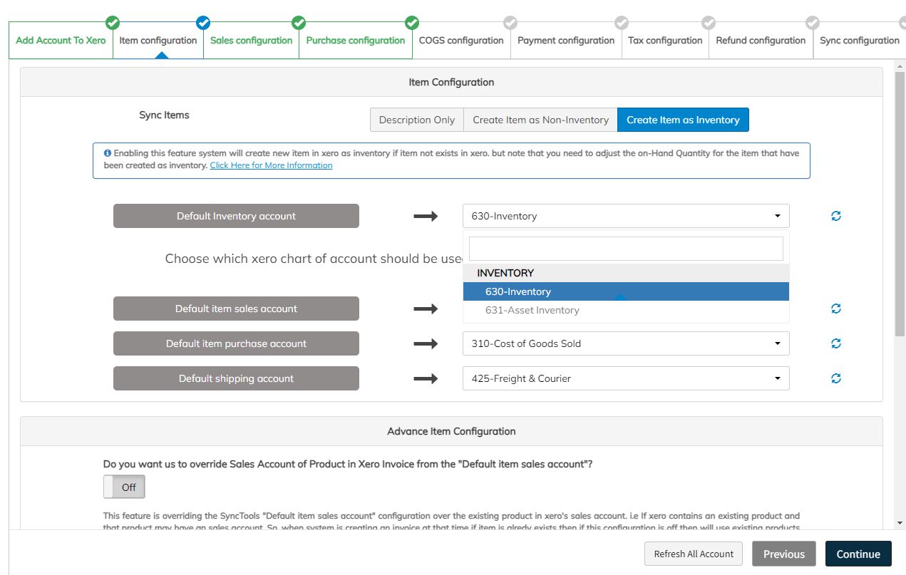 SyncTools inventory and accounting integration for automated item tracking, reconciliation, and accurate financial reporting