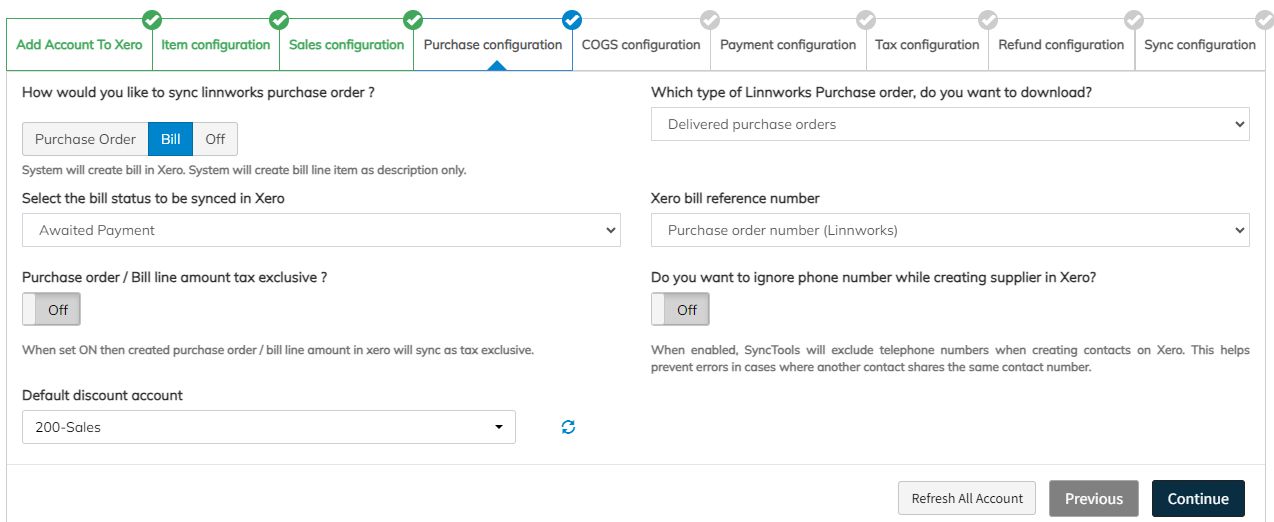 Tax Exclusive - Linnworks xero