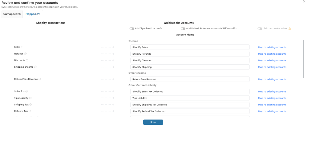 Auto Map Feature