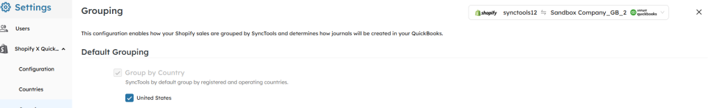 Group by Country Feature