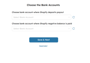 Choose the Bank Accounts: Managing Payouts and Negative Balances