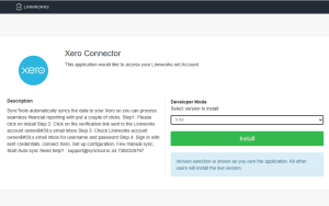 SyncTools option to select Linnworks version during integration setup for accurate ecommerce order and inventory synchronization
