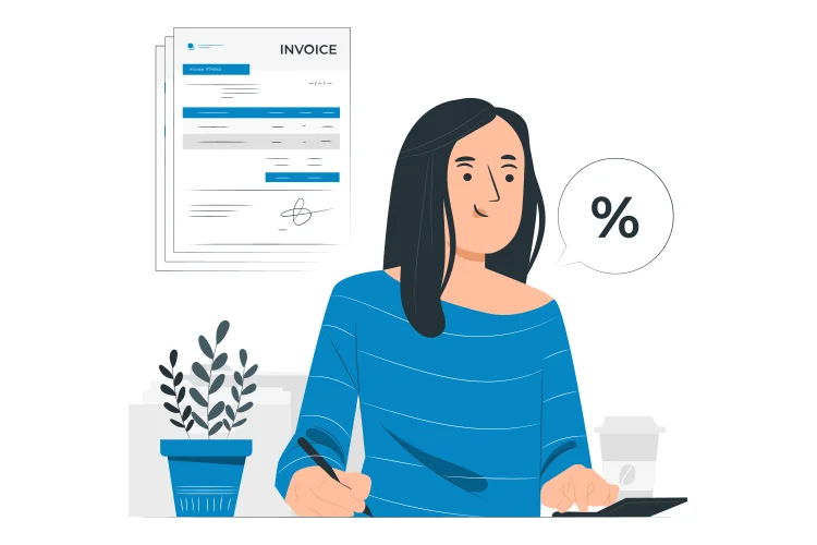 SyncTools screen showing option to create individual or grouped invoices for WooCommerce orders during data synchronization.